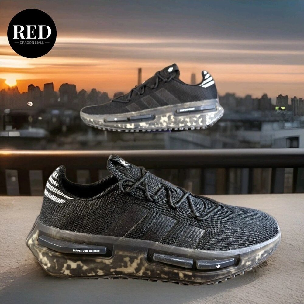 Adidas Originals NMD S1 Made To Be Remade Black GX7608 - Men's Size 12